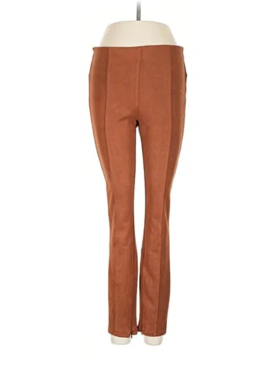Pre-owned By Anthropologie Casual Pants In Brown