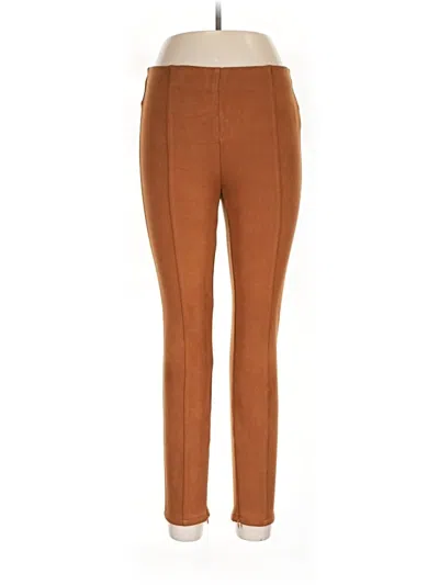 Pre-owned By Anthropologie Casual Pants In Brown