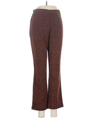 Pre-owned By Anthropologie Casual Pants In Brown
