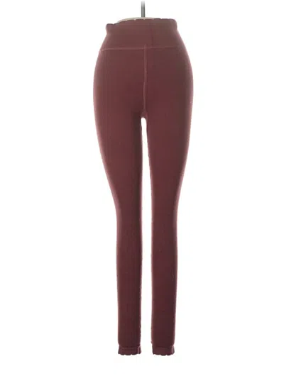 Pre-owned By Anthropologie Casual Pants In Burgundy