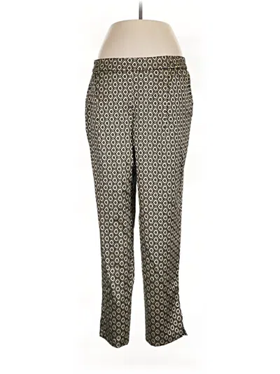Pre-owned By Anthropologie Casual Pants In Gold