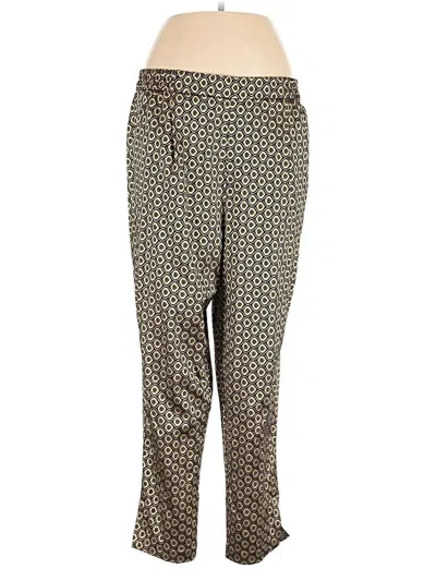 Pre-owned By Anthropologie Casual Pants In Gold
