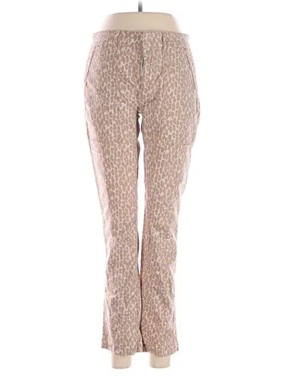 Pre-owned By Anthropologie Casual Pants In Gold