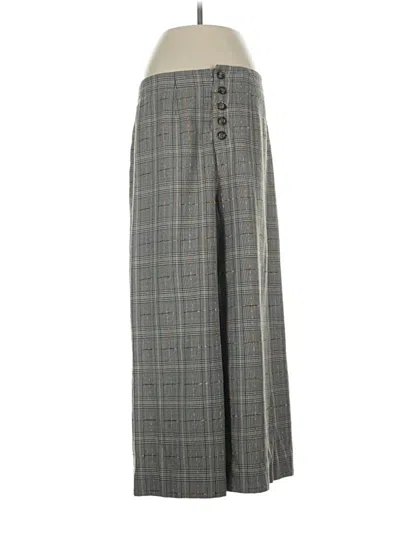 Pre-owned By Anthropologie Casual Pants In Gray