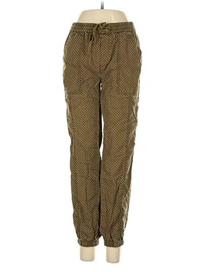 Pre-owned By Anthropologie Casual Pants In Green