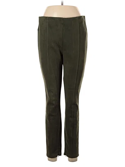 Pre-owned By Anthropologie Casual Pants In Green