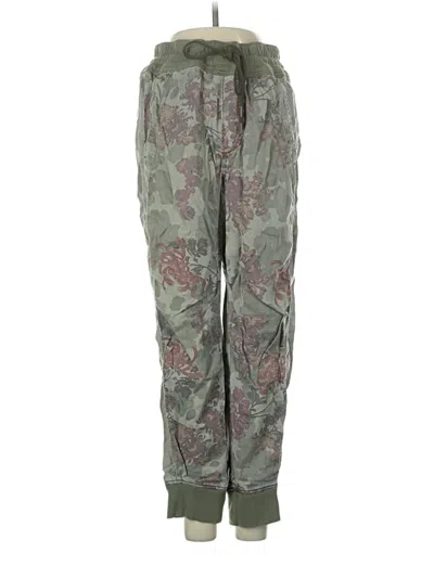 Pre-owned By Anthropologie Casual Pants In Green
