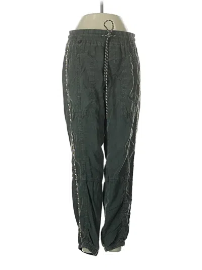Pre-owned By Anthropologie Casual Pants In Green