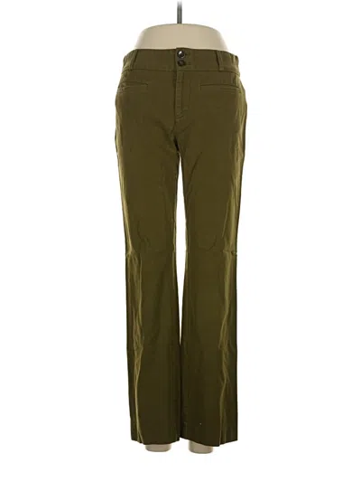 Pre-owned By Anthropologie Casual Pants In Green