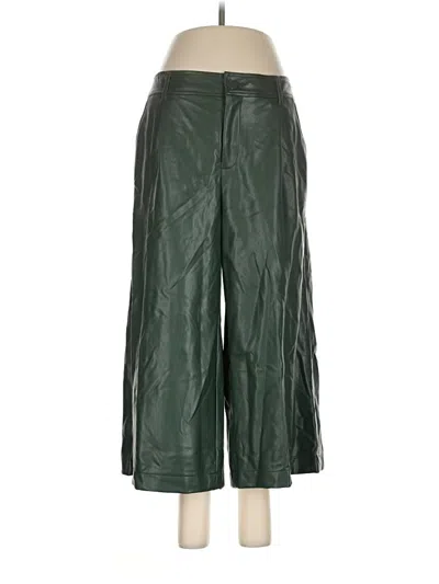 Pre-owned By Anthropologie Casual Pants In Green