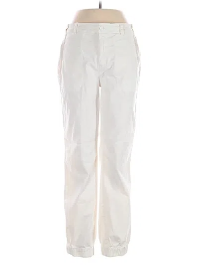 Pre-owned By Anthropologie Casual Pants In Ivory