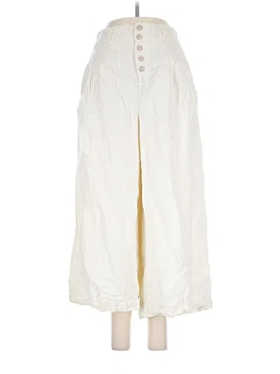 Pre-owned By Anthropologie Casual Pants In Ivory