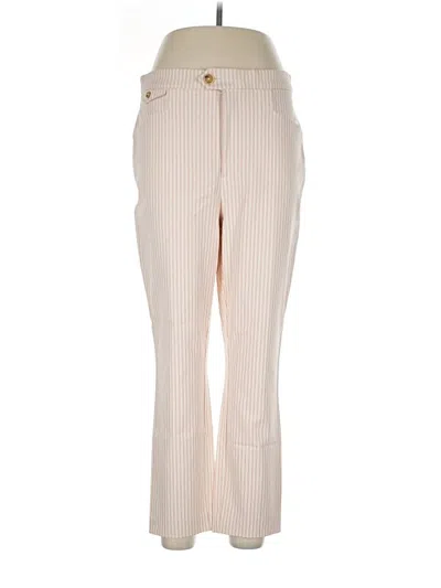 Pre-owned By Anthropologie Casual Pants In Ivory