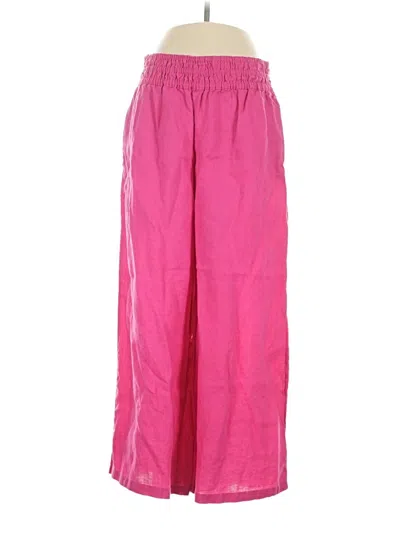 Pre-owned By Anthropologie Casual Pants In Pink