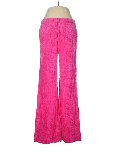 Pre-owned By Anthropologie Casual Pants In Pink