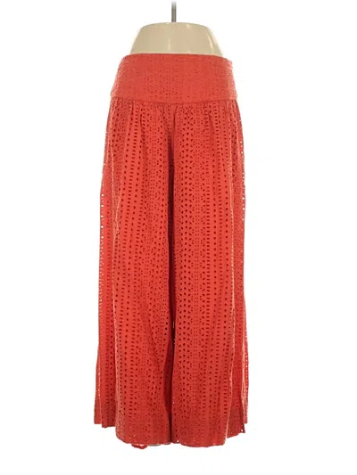 Pre-owned By Anthropologie Casual Pants In Red