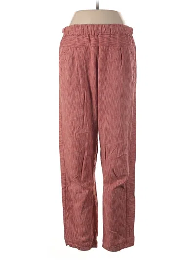 Pre-owned By Anthropologie Casual Pants In Red