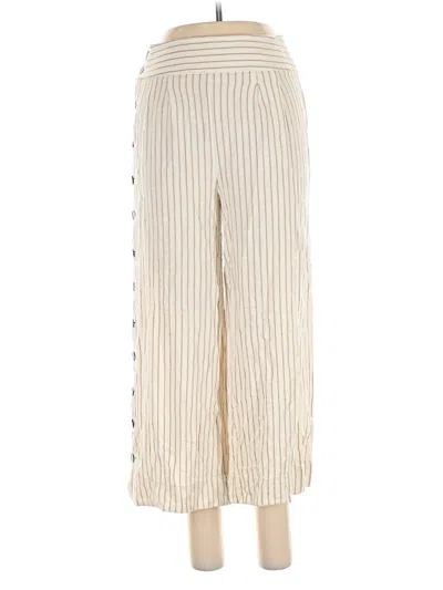 Pre-owned By Anthropologie Casual Pants In White