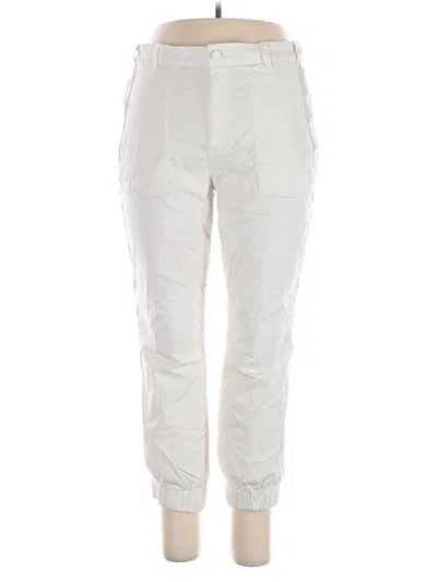 Pre-owned By Anthropologie Casual Pants In White