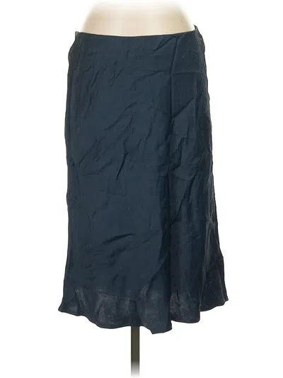Pre-owned By Anthropologie Casual Skirt In Blue