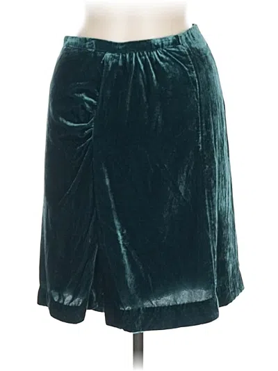 Pre-owned By Anthropologie Casual Skirt In Blue