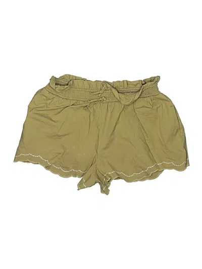 Pre-owned By Anthropologie Casual Skirt In Green