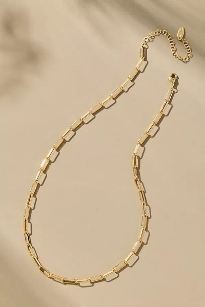 By Anthropologie Chain Link Necklace In Gold