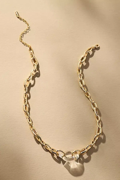 By Anthropologie Chain Link Pendant Necklace