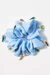 By Anthropologie Charm Scrunchie In Blue