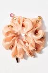 By Anthropologie Charm Scrunchie In Orange