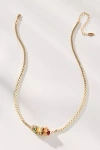 By Anthropologie Charmed Up Snake Chain Necklace