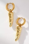 By Anthropologie Chili Huggie Earrings In Gold