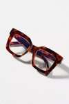 By Anthropologie Chunky Cara Translucent Reading Glasses