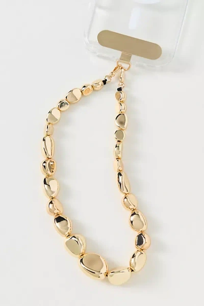By Anthropologie Chunky Phone Chain In Gold