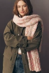 By Anthropologie Chunky Yarn Scarf In Multi