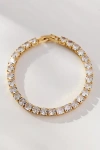 By Anthropologie Circle Crystal Bracelet In Gold