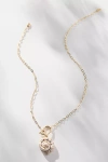 By Anthropologie Circled Shell Pendant Necklace
