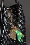 By Anthropologie City Bag Charm In Green