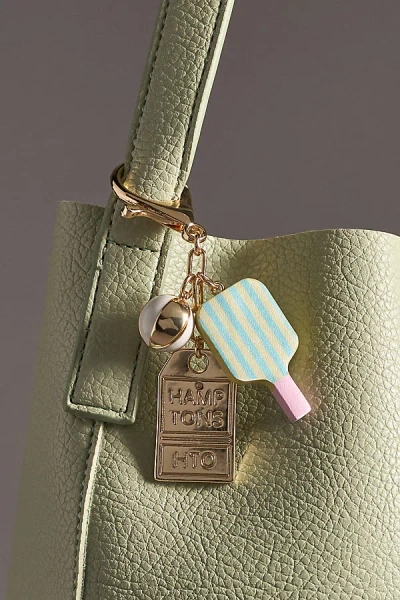 By Anthropologie City Bag Charm In Multicolor