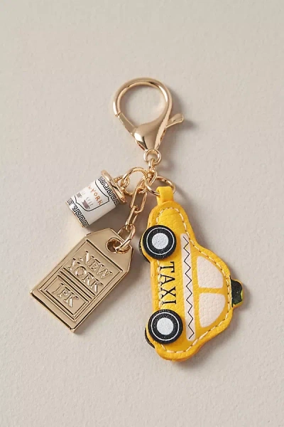 By Anthropologie City Bag Charm In Yellow