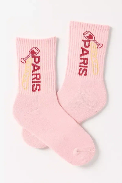 By Anthropologie City Icon Crew Socks In Multi