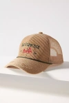 By Anthropologie City Trucker Hat In Beige