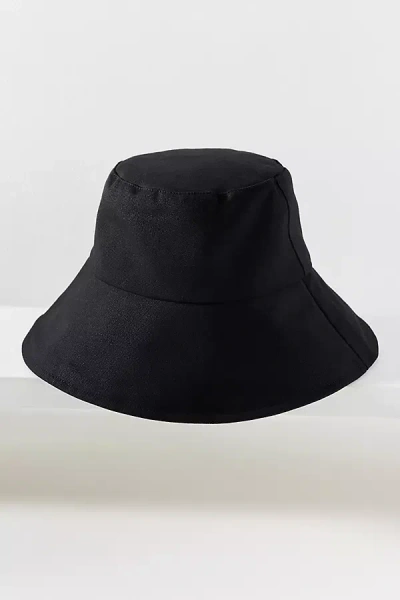 By Anthropologie Classic Bucket Hat In Black