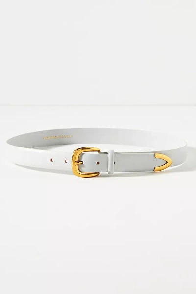 By Anthropologie Classic Western Belt In Blue