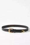 By Anthropologie Clean Western Belt In Black