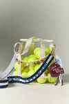 By Anthropologie Clear Stadium Tote In White