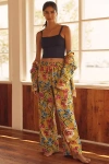 By Anthropologie Cloud Flannel Pajama Pants In Brown