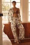 By Anthropologie Cloud Flannel Pajama Pants In Green
