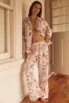 By Anthropologie Cloud Flannel Pajama Pants In Neutral
