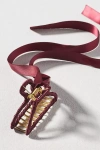 By Anthropologie Clubhouse Bow Hair Claw Clip In Red